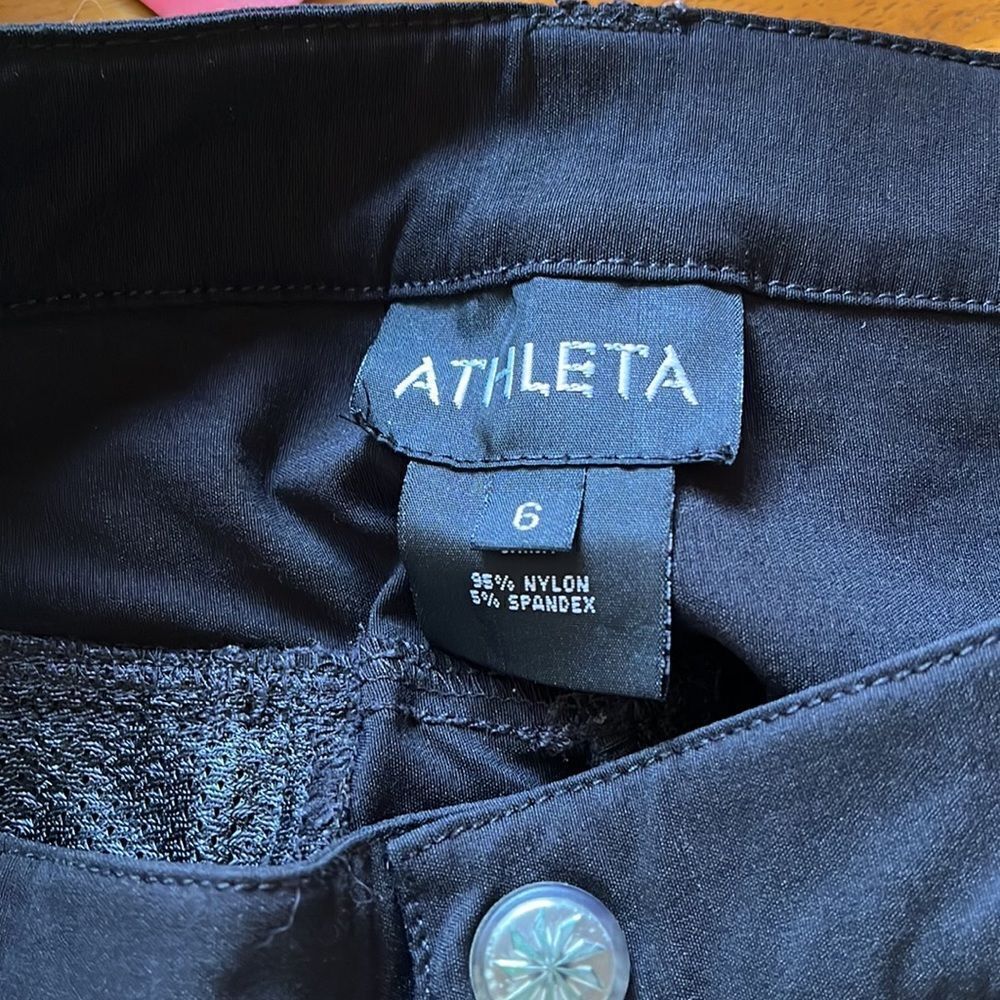 EXCELLENT CONDITION WOMEN’S SIZE 6 ATHLETA HIKING/TRAVEL NYLON STRETCH SKIRT - Picture 7 of 7